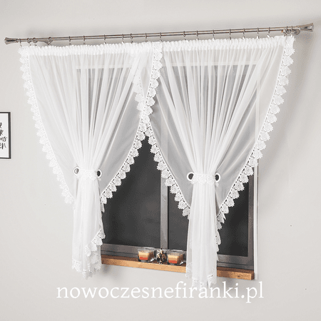 Firanka Sylwia 400x150 z gipiurą