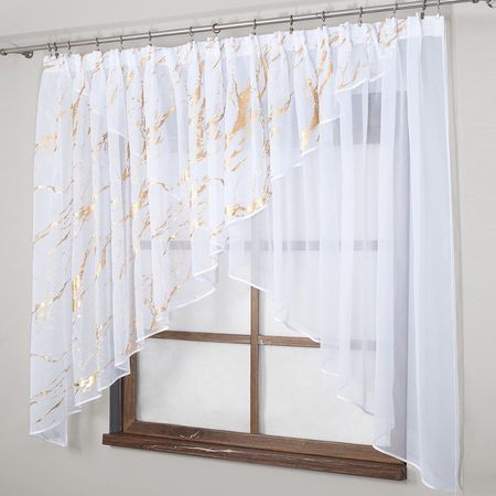 Firana gotowa do pokoju 400x145 Firany gotowe woal markizeta